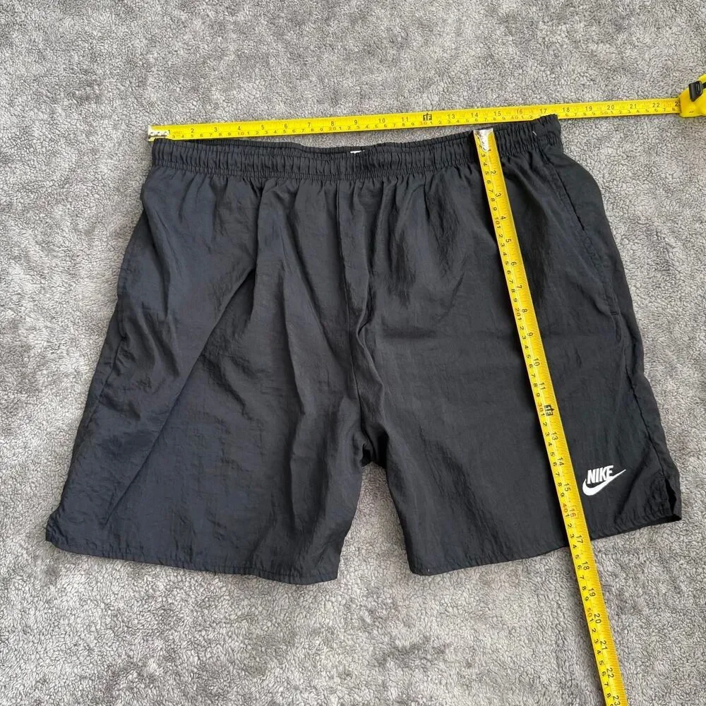 Nike black swim shorts